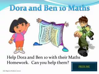 Dora and Ben 10 Maths