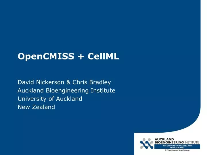 opencmiss cellml