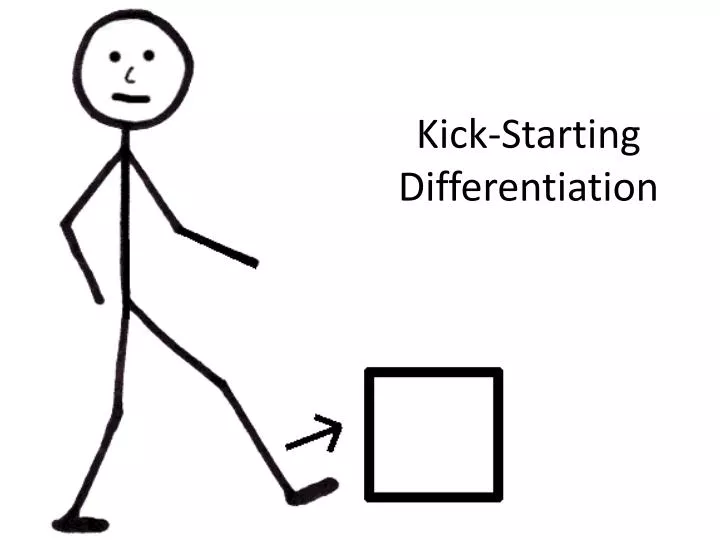 kick starting differentiation