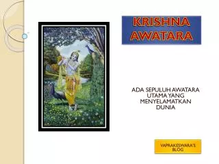 krishna awatara