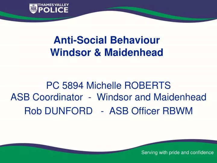 anti social behaviour windsor maidenhead