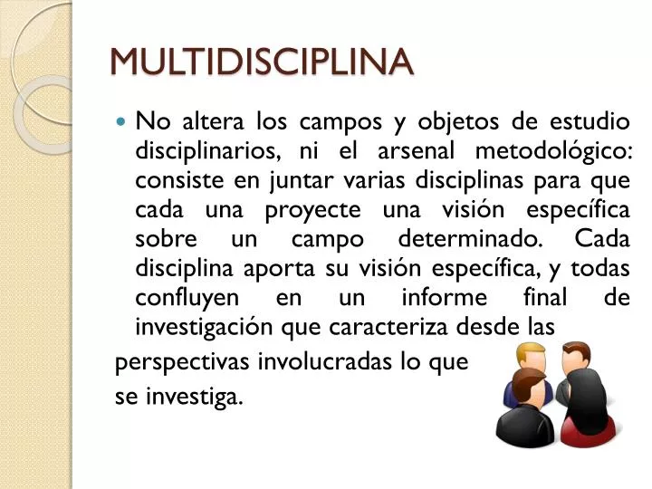 multidisciplina