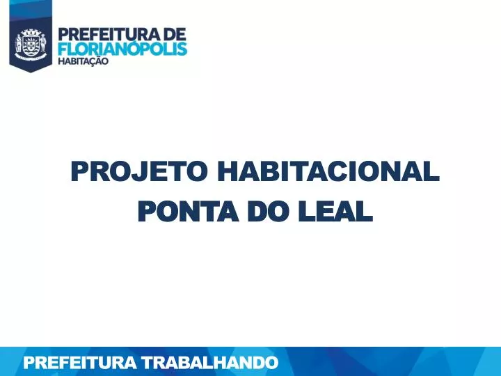 prefeitura trabalhando