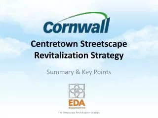 Centretown Streetscape Revitalization Strategy