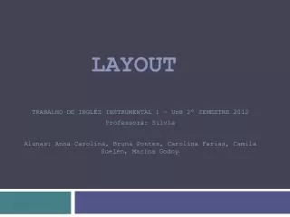 layout