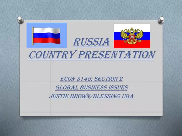 russia country presentation