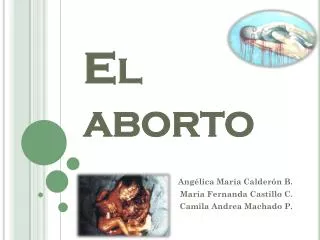 el aborto