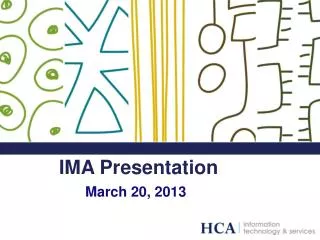 IMA Presentation