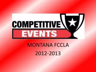 MONTANA FCCLA 2012-2013