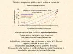 Selection , adaptation , and the rise of biological complexity - slide 1