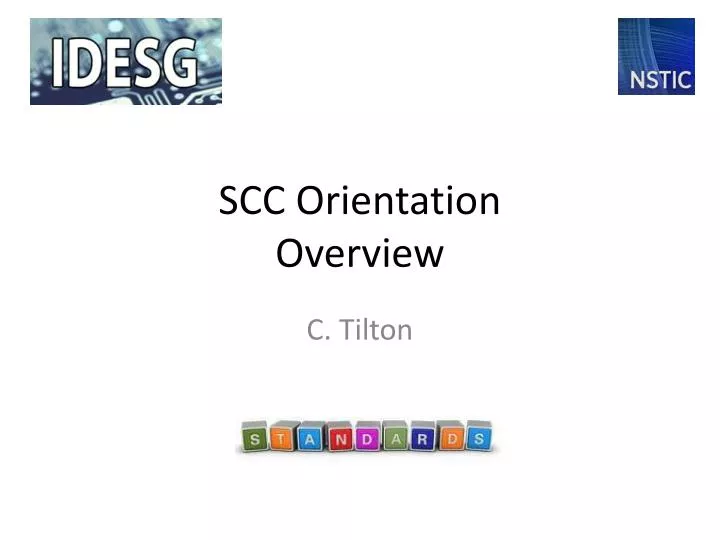 scc orientation overview