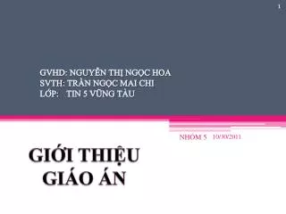 gi i thi u gi o n