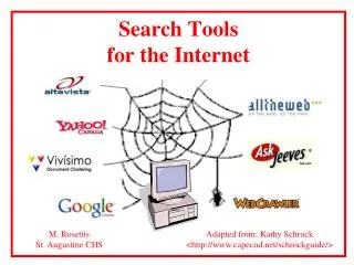 Search Tools for the Internet
