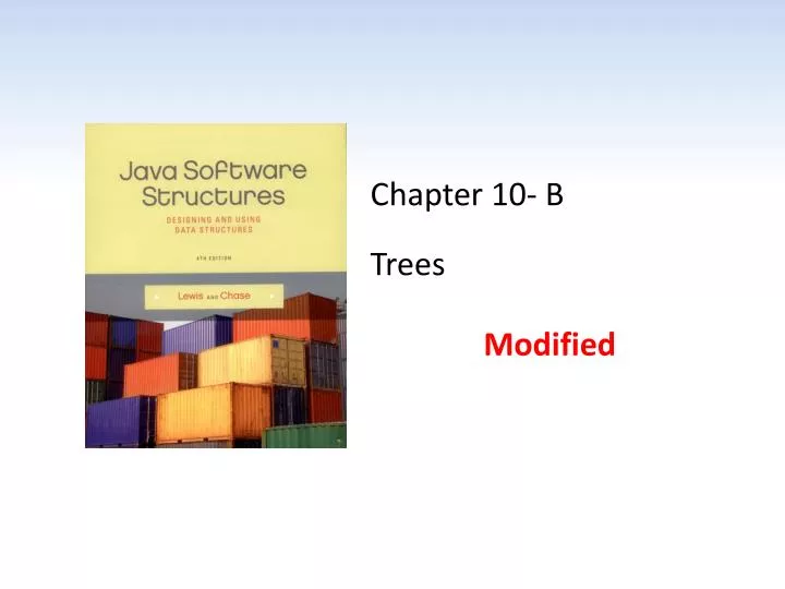 chapter 10 b trees