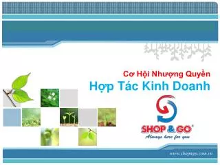 c h i nh ng quy n h p t c kinh doanh