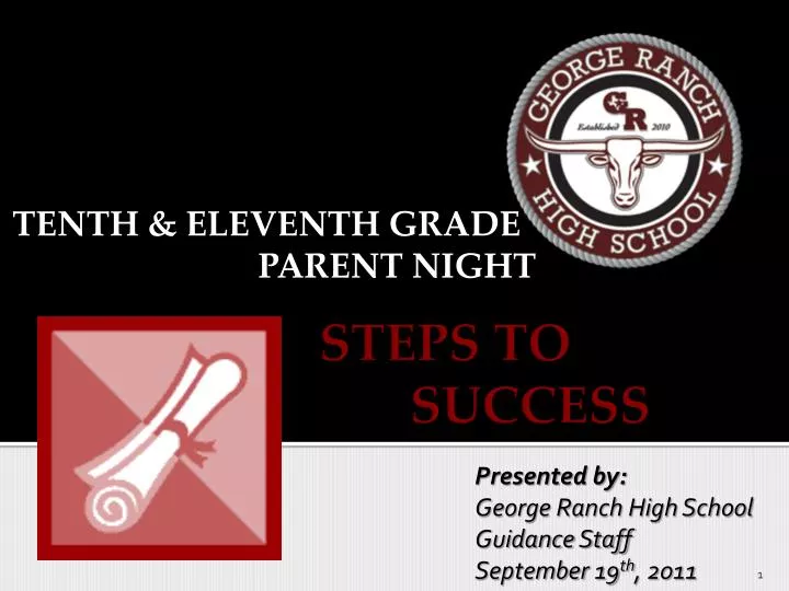 tenth eleventh grade parent night