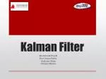 Kalman Filter - slide 1