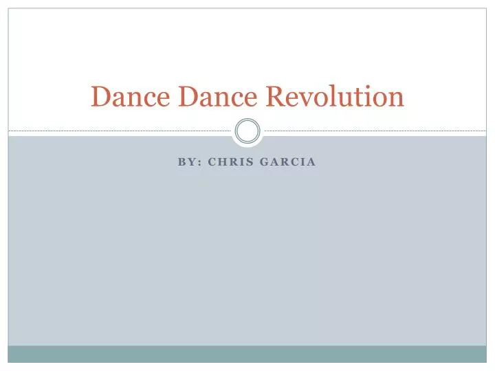 dance dance revolution