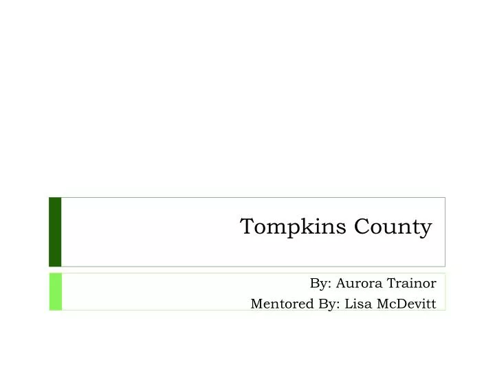tompkins county