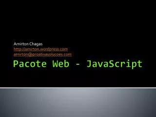 amirton chagas http amirton wordpress com amirton@proativasolucoes com