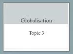 Globalisation - slide 1