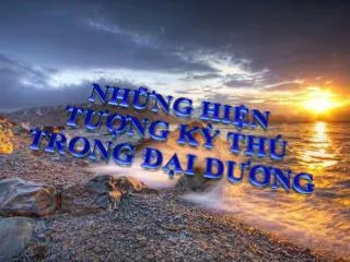 nh ng hi n t ng k th trong i d ng
