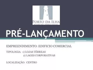 pr lan amento
