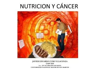 nutricion y c ncer