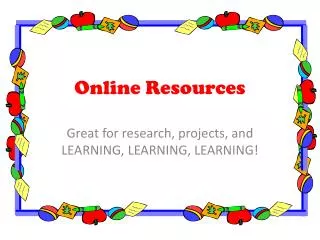 Online Resources