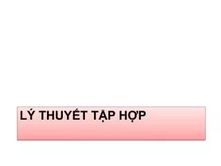 l thuy t t p h p