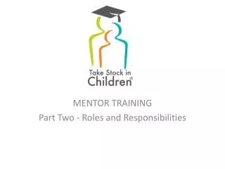 mentor training part two roles and responsibilities