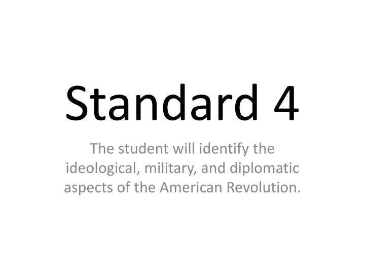 standard 4