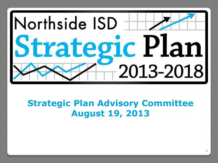 strategic plan advisory committee august 19 2013
