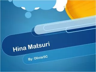 Hina Matsuri