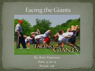 Facing the Giants