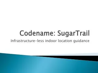 Codename: SugarTrail