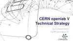 CERN openlab V Technical Strategy - slide 1