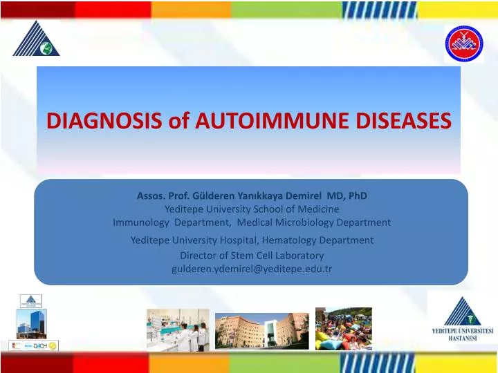 diagnosis of autoimmune diseases