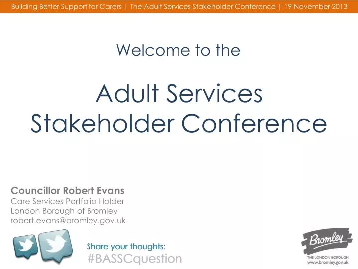 adult services stakeholder conference