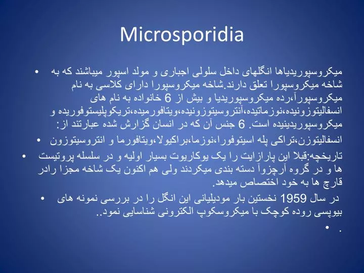 microsporidia