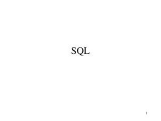 SQL