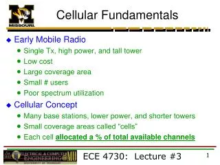 Cellular Fundamentals