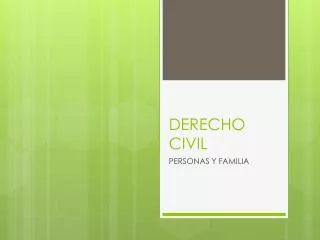 derecho civil