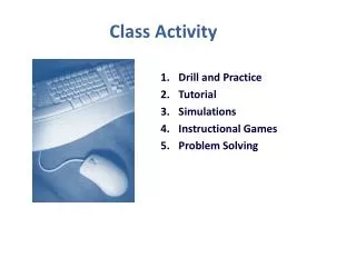 class activity