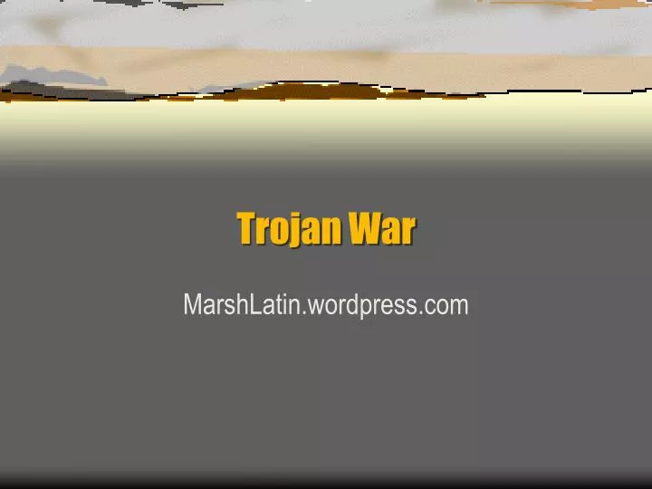 trojan war