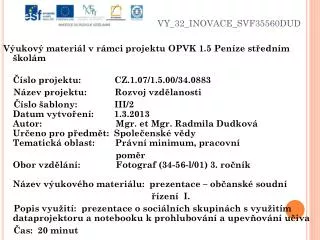vy 32 inovace svf35560dud