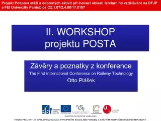 ii workshop projektu posta