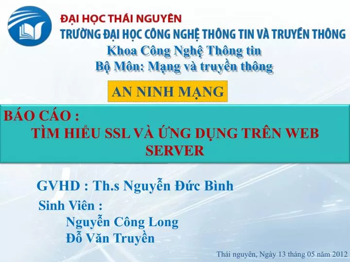 khoa c ng ngh th ng tin b m n m ng v truy n th ng