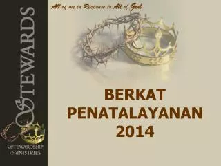 berkat penatalayanan 2014