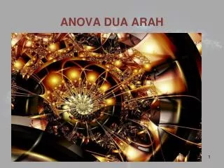 anova dua arah